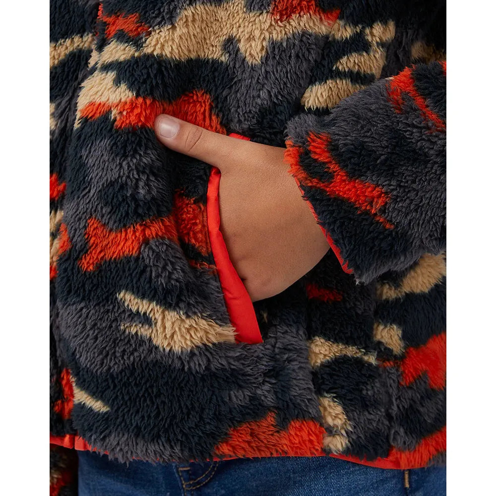 Boys' Soft Sherpa Hooded Full Zip