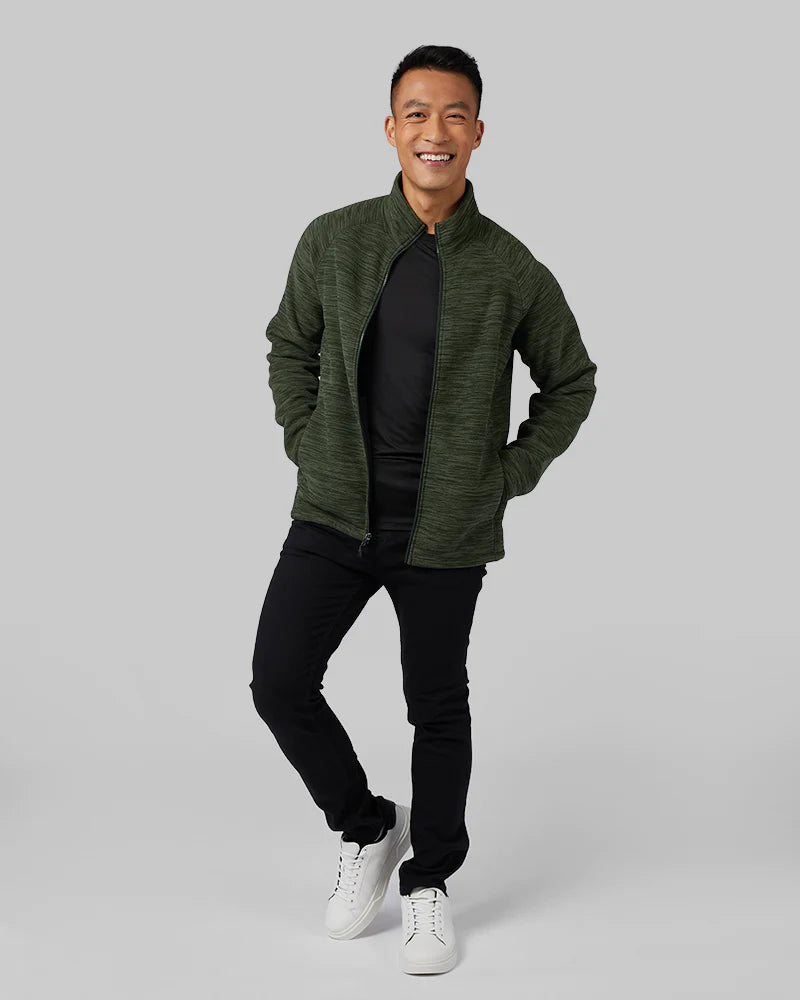 Men's Fleece Sherpa-Lined Jacket