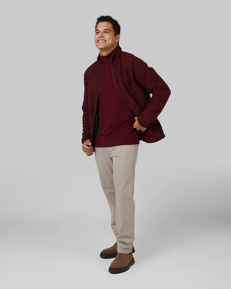 Men's Fleece Sherpa-Lined Jacket