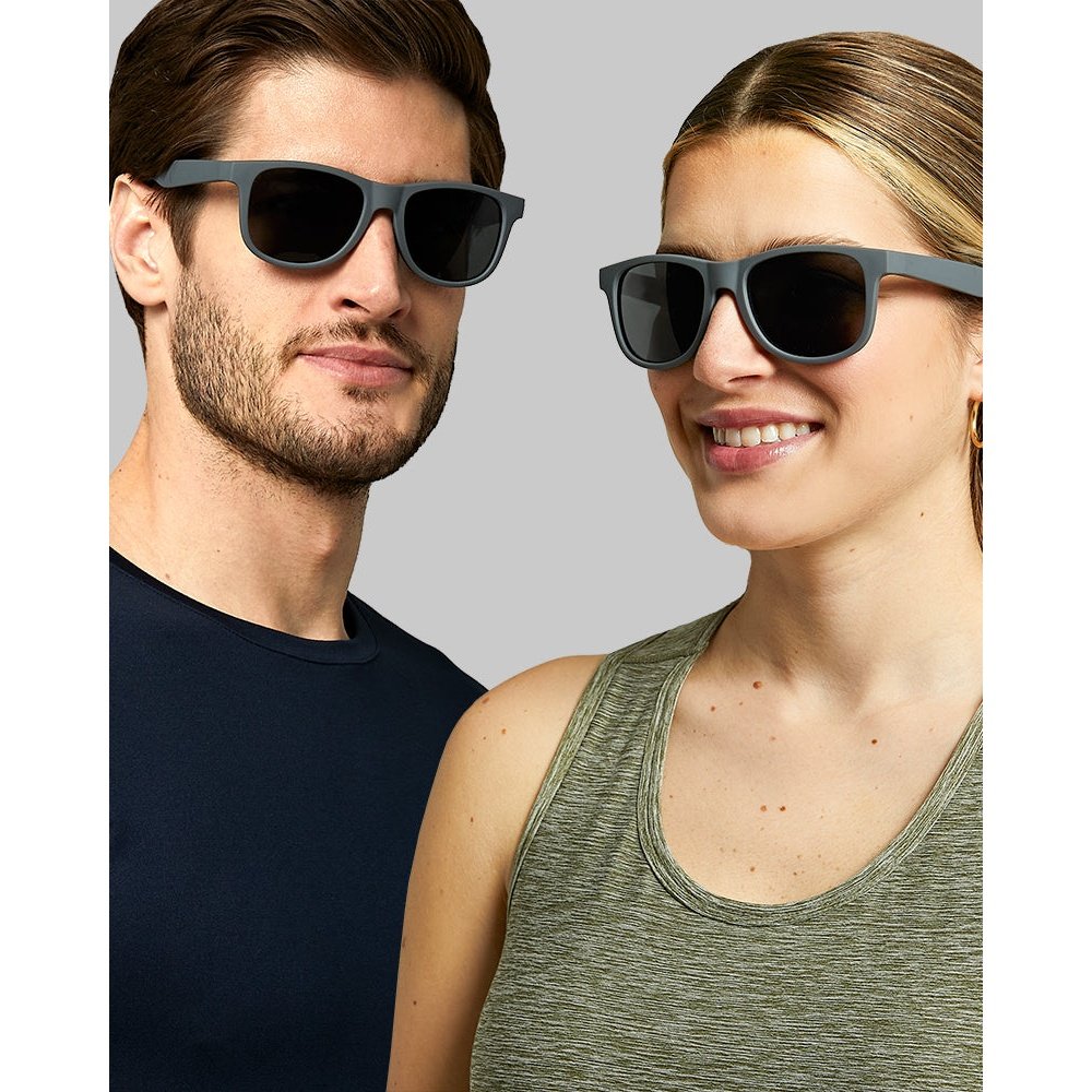 Unisex Round Sport Polarized Sunglasses