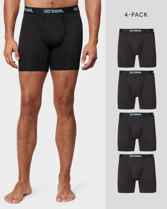 Men's 4-Pack Cool Boxer Brief