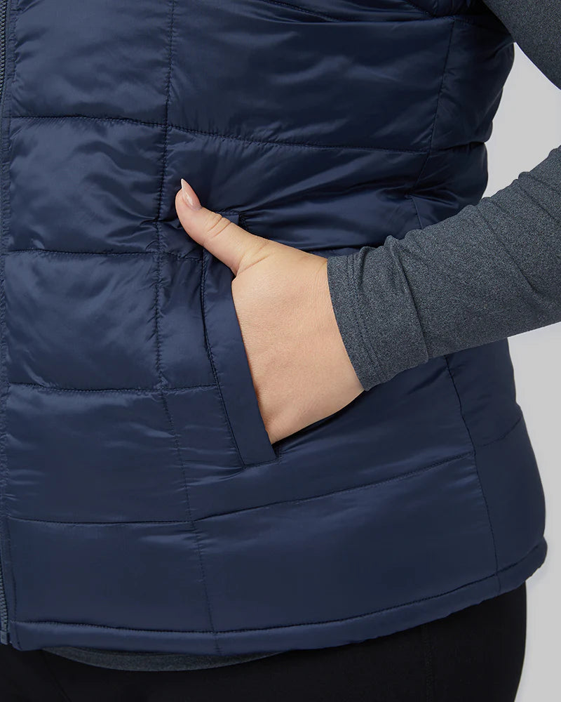 Women's Reversible Sherpa-Lined Vest