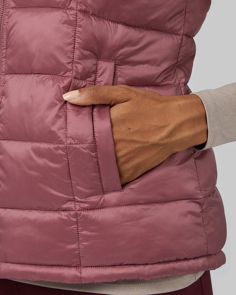 Women's Reversible Sherpa-Lined Vest