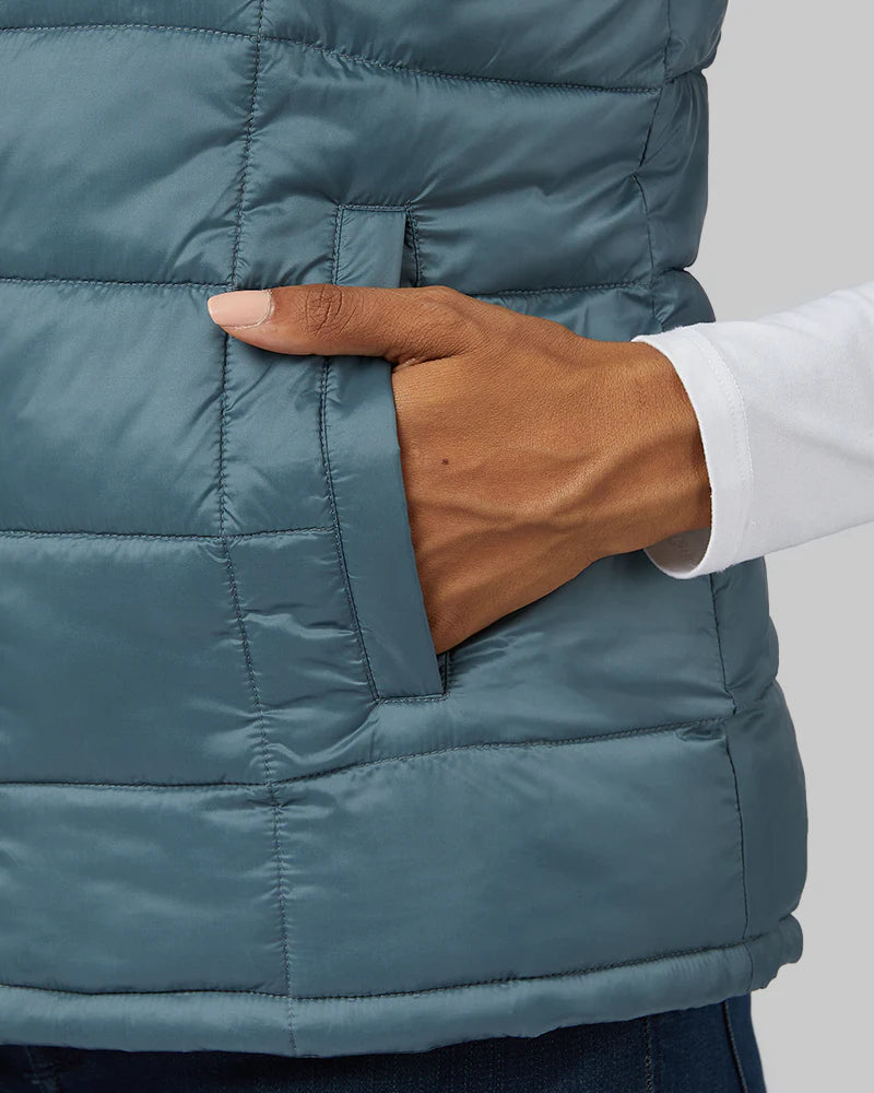 Women's Reversible Sherpa-Lined Vest
