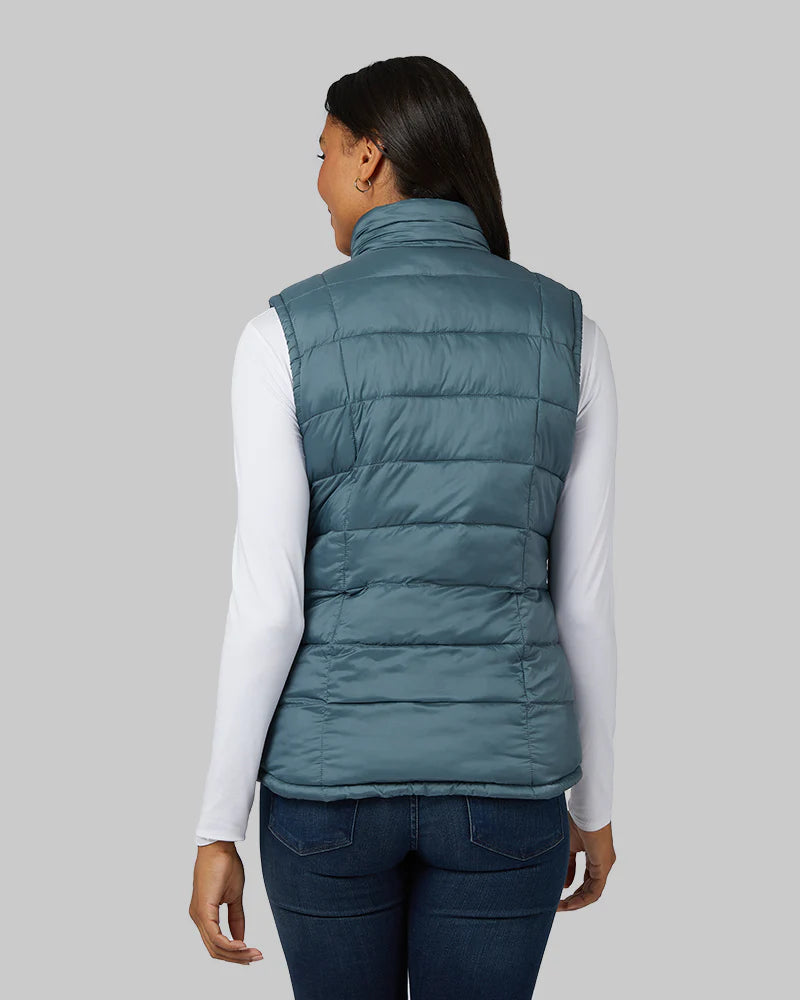 Women's Reversible Sherpa-Lined Vest
