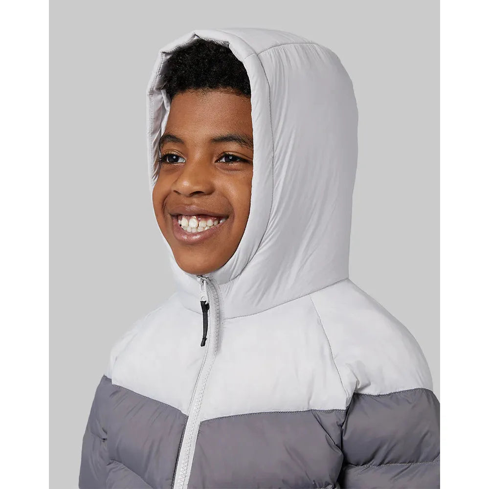 Chaqueta acolchada con capucha para niño