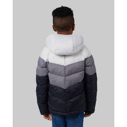 Chaqueta acolchada con capucha para niño