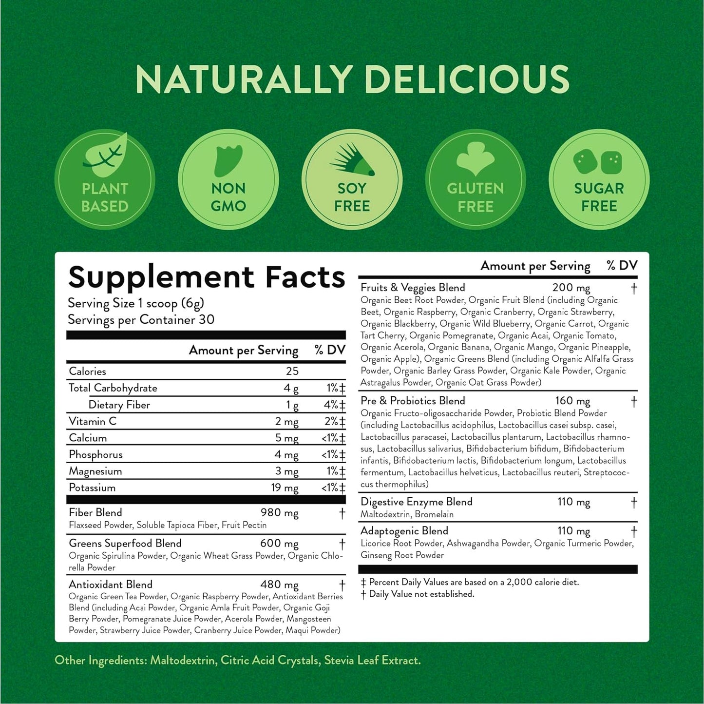 Blends with Benefits™ Greens & Superfoods (30 serv.)