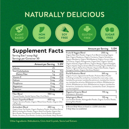 Blends with Benefits™ Greens & Superfoods (30 serv.)