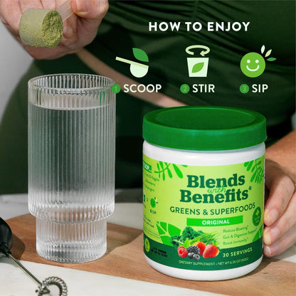 Blends with Benefits™ Greens & Superfoods (30 serv.)