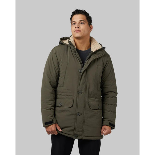 Men's Commuter Tech Sherpa-Lined Parka