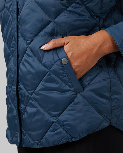 Women's Lightweight Poly-Fill Shirt Jacket